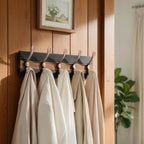 SKOLOO Rustic Wall Mounted Coat Rack - Image 4