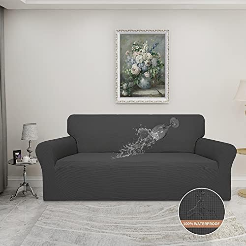 Easy-Going 100% Waterproof Couch Cover, 3 Cushion Couch Slipcover - Image 2