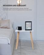 FORAOFUR Small Side Table, Quick Assembly End Furniture - Image 7