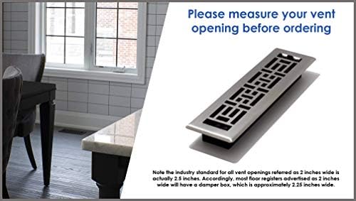 Decor Grates PL210-AL 2-Inch by 10-Inch Plastic Floor Register - Image 2