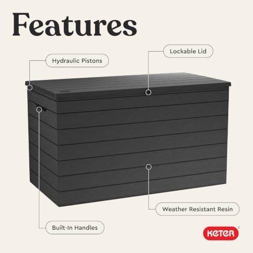 Keter Astoria 150 Gal Outdoor Storage Box - Image 4