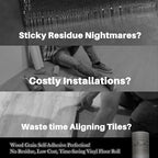 Woodgrain Vinyl Floor Roll, 11.8" x 394", Quick‑Apply Peel & Stick - Image 5