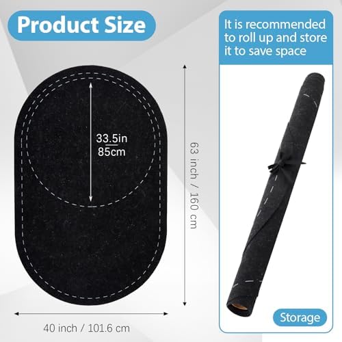 Drydiet Cold Plunge Mat Felt 63 x 40 Inch - Image 2