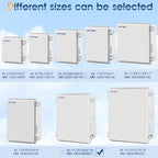 Waterproof Outdoor Project ABS Plastic Junction Box IP67 Weatherproof Dustproof - Image 4