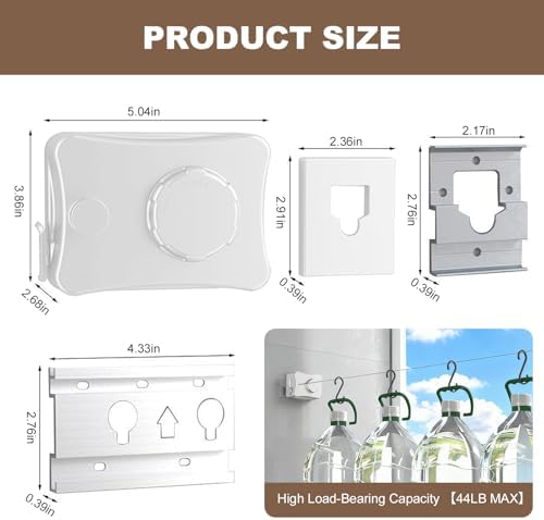 Retractable Clothesline for Indoor & Outdoor Use - Image 2