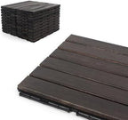 Acacia Deck Tiles Interlocking Outdoor Flooring - Image 2