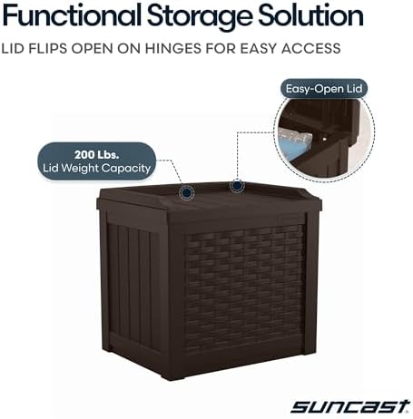 Suncast Outdoor Deck Box - Image 6
