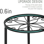 CADANI 5 Pack Metal Plant Stands - Image 4
