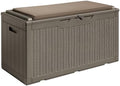 Devoko 100 Gallon Resin Waterproof Outdoor Storage Box by DEVOKO