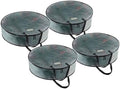VENO 4 Pack Summer Wreath Storage Container, 24 Inch Clear Wreath Bag, by Veno