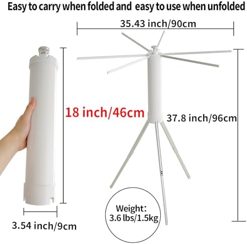 JOOM Clothes Drying Rack Portable Foldable - Image 5
