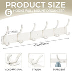 Wall Mount Coat Rack 1 Pack - Image 2