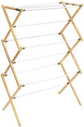 Household Essentials X-Frame Clothes Drying Rack, Stabile Wood Frame by HouseholdEssentials