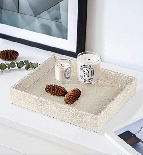 HofferRuffer Elegant Desktop Organizer, Vanity Tray, Bathroom Storage Tray - Image 4