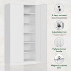 Letaya Metal Storage Cabinet - Image 5