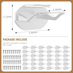 Niunuerga 36 Pack Adhesive Hat Hooks - Image 4