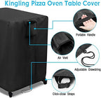 Kingling Outdoor Pizza Oven Table Cover Waterproof 36''L x 32''W x 31''H - Image 4