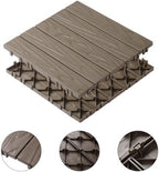 Outvita 27 PCS Interlocking Patio Deck Tiles, 12x12 Plastics Indoor Outdoor - Image 3