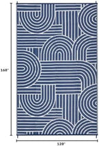 Garvee Reversible Rainbow Outdoor Rug 10x14 - Image 2