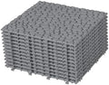 All-Weather Interlocking Outdoor Deck Tiles by WOWPIONEER