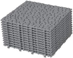 All-Weather Interlocking Outdoor Deck Tiles by WOWPIONEER