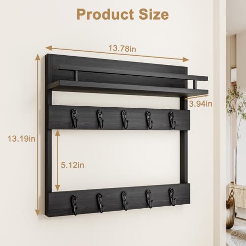 2-Tier Entryway Key Holder - Image 6