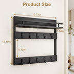 2-Tier Entryway Key Holder - Image 6