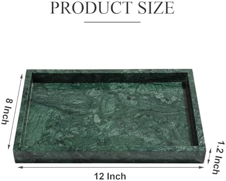 YMXYJM Real Natural Marble Tray - Image 2