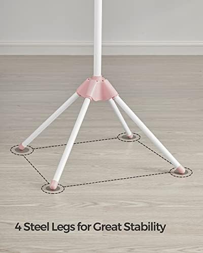 SONGMICS Clothes Drying Rack, 61.6-Inch Drying Rack, 3 Rotatable Arms - Image 6