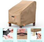 2 Pack Outdoor Patio Chair Covers Waterproof 36"Wx37"Dx36"H - Image 7