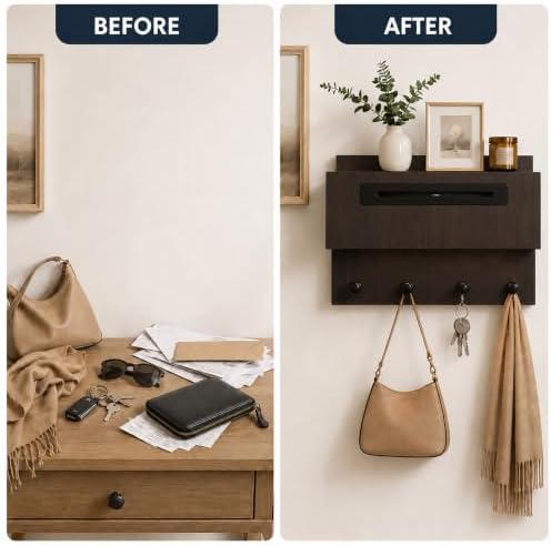 Wall Mounted Entryway Organizer - Image 7