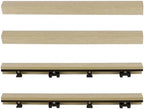 1 in. x 1 ft. Quick Deck Composite Deck Tile Straight Trim - Image 2