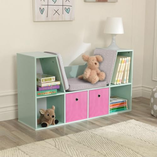 Foldable Storage Cubes Bins, 11 Inch Cloth Storage Cube Fabric Storage Box - Image 5