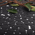 Black Pebble Tile for Shower Floor by Adolif