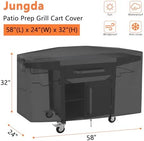 Prep Table Cover for Blackstone ProSeries 28" Prep Grill Cart - Image 2