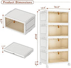 CTSNSLH 4 Tier Plastic Storage Bins - Image 2