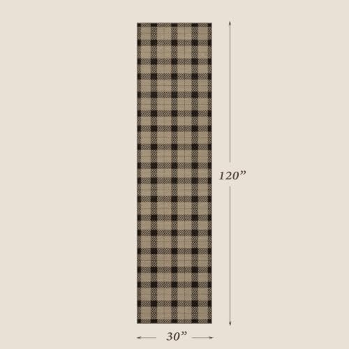 JTJ Easy Jute Kitchen Runner Rug 2'6" x 10' - Image 2