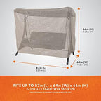 MODERN LEISURE 2-Seater Patio Outdoor Swing Cover - Image 2