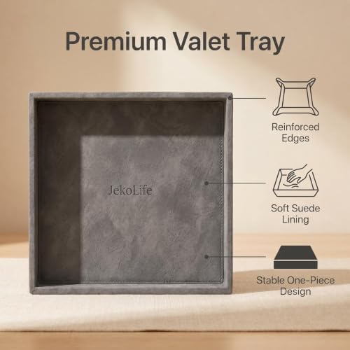 Hard-Sided Valet Tray, Desktop Organizer - Image 4