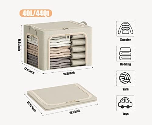 3 Openings Clothes Storage Bins - Image 6