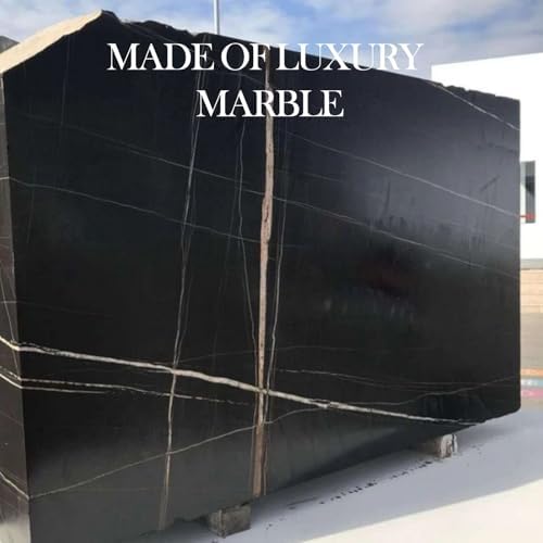 Koville Natural Black Marble Tray, Catchall - Image 7