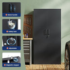 Yizosh Metal Storage Cabinet - Image 3
