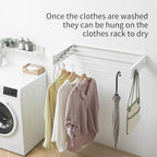 RFOUO Wall Mounted Clothes Drying Rack - Image 2