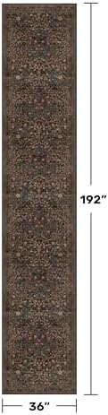 Washable Boho 3x16 Long Runner Rug - Image 2