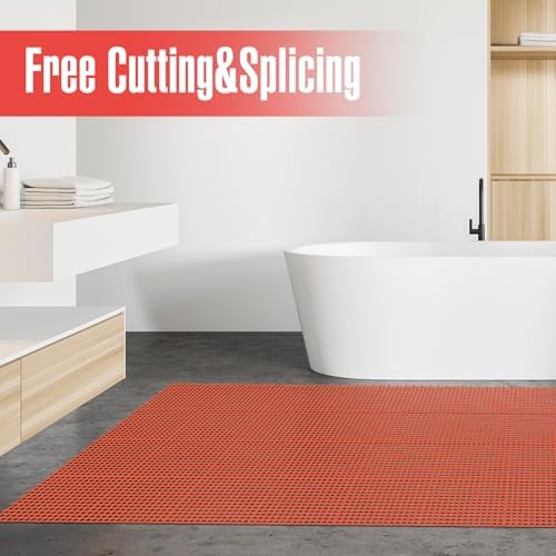 Tinideya 50 Pcs Drainage Mats 11.8'' x 11.8'' Modular Interlocking Floor - Image 6