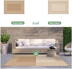 GENIMO Outdoor Rug, Waterproof Plastic Rugs - Image 4