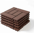 Interlocking Deck Tiles, Outdoor Patio Flooring, 44 Pack All Weather Waterproof by YumiMuasy