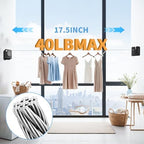Upgrade-Retractable Clothesline Indoor, Non-Sagging Outdoor Clothes Line - Image 6