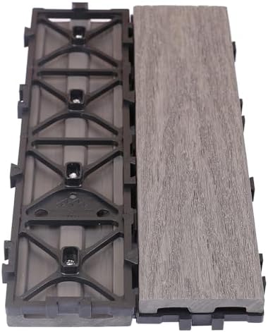 UltraShield Naturale 1/4 ft. x 1 ft. Quick Composite Single Slat Deck Tile - Image 4