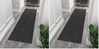 Ottomanson Ribbed Design Non-Slip Rubberback 2x5 Indoor/Outdoor Runner Rug by Ottomanson